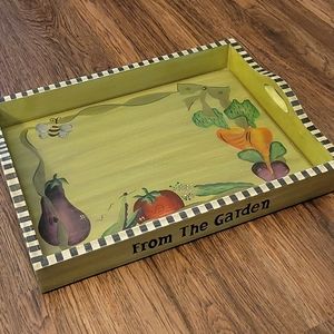 Southern Living at Home wood serving tray